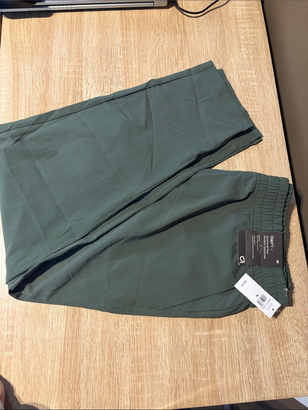 Womens Dark Green Casual Jogger Pants - GAP